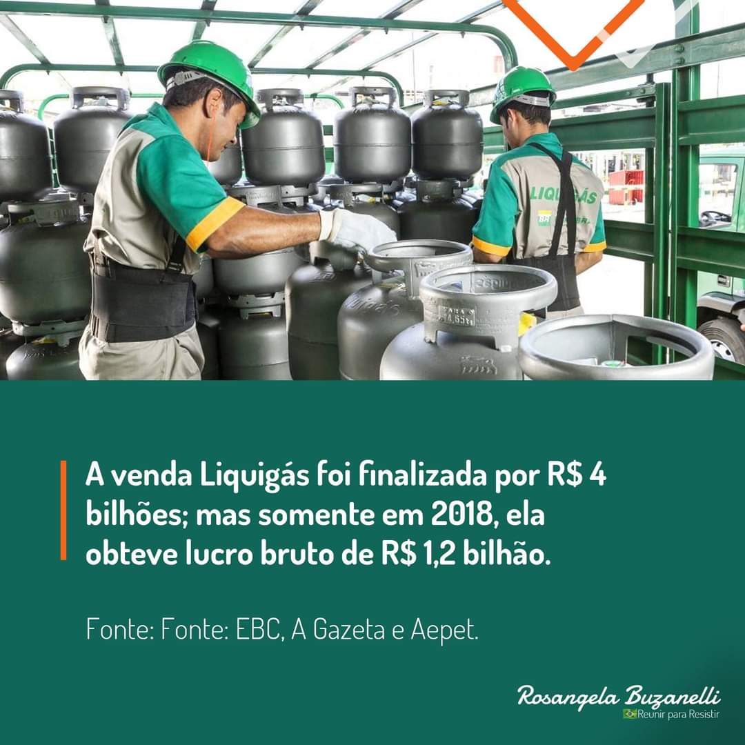 A Petrobrás concluiu, no fim de 2020, a venda da totalidade da sua participação na Liquigás Distribuidora S.A. para a Copagaz
