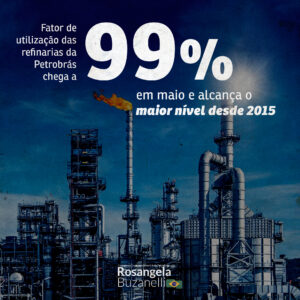 Com picos de carga de até 99%, refinarias da Petrobrás batem recorde de processamento operacional no mês de maio