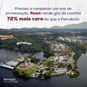 Preço do botijão de GLP da Refinaria da Amazônia é o mais caro do país