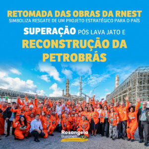 Lula anuncia retomada da construção da Rnest, gerando 30 mil empregos e aumentando produção nacional de diesel S-10