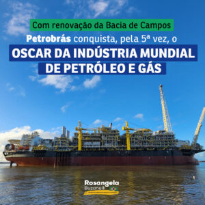 Petrobrás vai receber o mais importante prêmio da indústria de petróleo offshore pela recuperação da Bacia de Campos