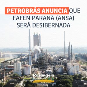 Diretoria da Petrobrás aprova retomada da fábrica de fertilizantes do Paraná