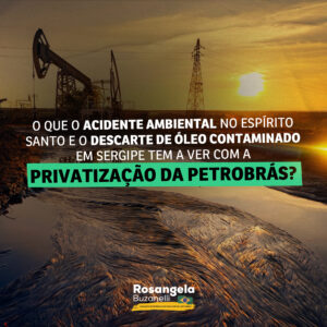 Acidente e crime ambientais no Norte Capixaba e em Sergipe, respectivamente, reforçam as consequências da privatização