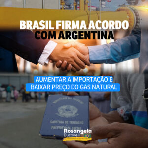 Governo brasileiro faz acordo com a Argentina para trazer gás natural de Vaca Muerta