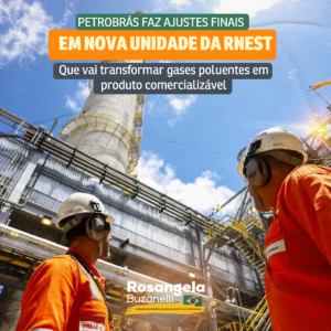 Tecnologia inovadora da Petrobrás reduzirá emissão de poluentes do refino, gerando rentabilidade para a companhia